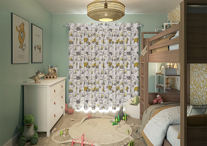 Tinker Town, Industrial - Made to Measure Curtains - Image 15